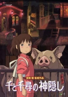 Capa de A Viagem de Chihiro